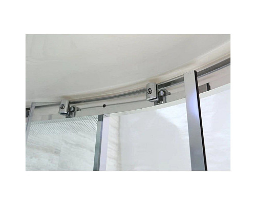 Купить Душевая кабина 90х90х220 см Black & White Galaxy 5503900 прозрачное в магазине сантехники Santeh-Crystal.ru