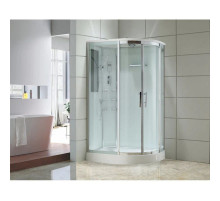 Душевая кабина 120х80х220 см Black & White Galaxy 5505120L прозрачное