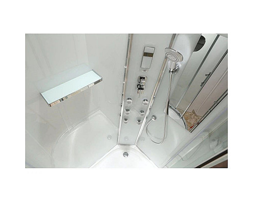 Santeh-Crystal.ru: Душевая кабина 120х80х220 см Black & White Galaxy 5505120R прозрачное Приобрести Душевая кабина 120х80х220 см Black & White Galaxy 5505120R прозрачное в магазине сантехники Santeh-Crystal.ru