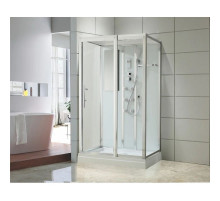 Душевая кабина 120х90х220 см Black & White Galaxy 5509120 прозрачное