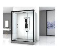 Душевая кабина 160х85х215 см Black & White Galaxy 8010160 прозрачное