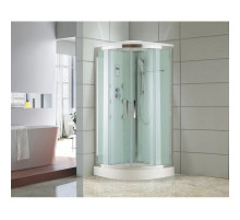 Душевая кабина 90х90х215 см Black & White Galaxy 8505900 прозрачное