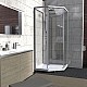 Приобрести Душевая кабина 100х100х215 см IDO Showerama 10-5 Comfort 558.208.316 прозрачное в магазине сантехники Santeh-Crystal.ru