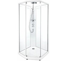 Душевая кабина 90х90х215 см IDO Showerama 10-5 Comfort 558.201.301 прозрачное