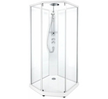 Душевая кабина 90х90х215 см IDO Showerama 10-5 Comfort 558.201.301 прозрачное