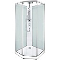 Душевая кабина 90х90х215 см IDO Showerama 10-5 Comfort 558.202.304 прозрачное