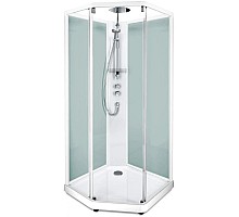 Душевая кабина 90х90х215 см IDO Showerama 10-5 Comfort 558.201.303 прозрачное