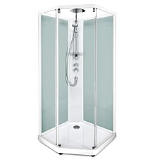 Душевая кабина 90х90х215 см IDO Showerama 10-5 Comfort 558.201.303 прозрачное