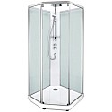 Душевая кабина 100х100х215 см IDO Showerama 10-5 Comfort 558.208.316 прозрачное