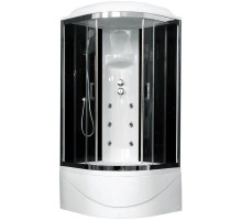 Душевая кабина 100х100х217 см Royal Bath RB100BK3-BT-CH прозрачное
