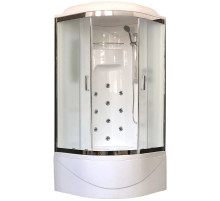 Душевая кабина 100х100х217 см Royal Bath RB100NRW-C-CH матовое