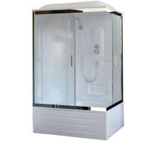 Душевая кабина 100х80х217 см Royal Bath RB8100BP1-M-CH-L матовое