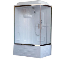 Душевая кабина 100х80х217 см Royal Bath RB8100BP1-T-CH-L прозрачное