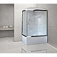 Купить Душевая кабина 100х80х217 см Royal Bath RB8100BP2-M-CH-R матовое в магазине сантехники Santeh-Crystal.ru