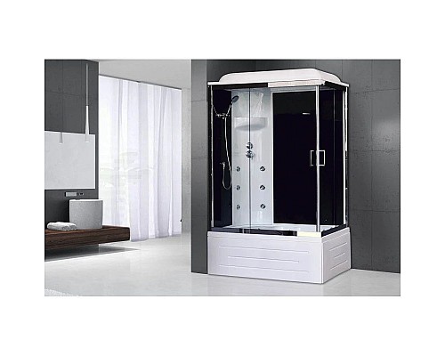 Купить Душевая кабина 100х80х217 см Royal Bath RB8100BP3-BT-CH-L прозрачное в магазине сантехники Santeh-Crystal.ru