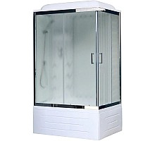 Душевая кабина 100х80х217 см Royal Bath RB8100BP3-WC-CH-L матовое