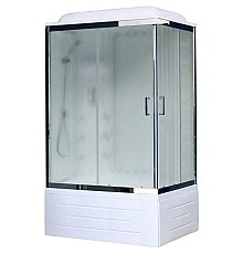 Душевая кабина 100х80х217 см Royal Bath RB8100BP3-WC-CH-L матовое