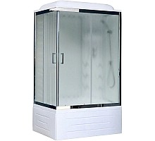 Душевая кабина 100х80х217 см Royal Bath RB8100BP3-WC-CH-R матовое