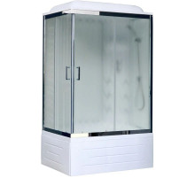 Душевая кабина 100х80х217 см Royal Bath RB8100BP3-WC-CH-R матовое
