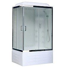 Душевая кабина 100х80х217 см Royal Bath RB8100BP3-WC-CH-R матовое