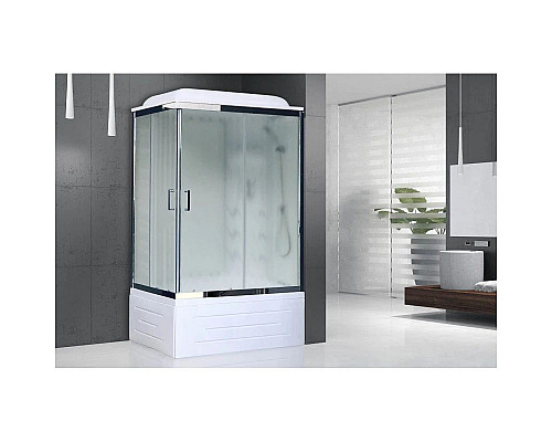 Заказать Душевая кабина 100х80х217 см Royal Bath RB8100BP3-WC-CH-R матовое в магазине сантехники Santeh-Crystal.ru