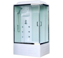Душевая кабина 100х80х217 см Royal Bath RB8100BP3-WT-CH-L прозрачное