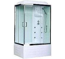 Душевая кабина 100х80х217 см Royal Bath RB8100BP3-WT-CH-R прозрачное