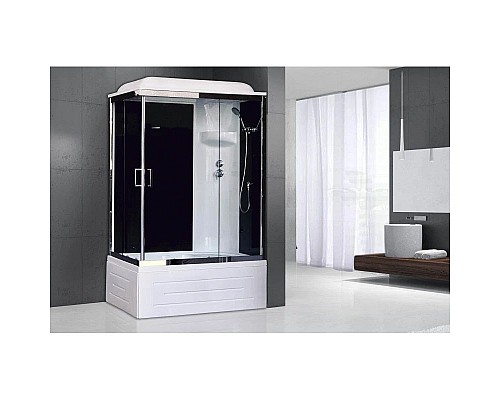 Купить Душевая кабина 100х80х217 см Royal Bath RB8100BP6-BT-CH-R прозрачное в магазине сантехники Santeh-Crystal.ru