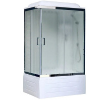 Душевая кабина 100х80х217 см Royal Bath RB8100BP6-WC-CH-R матовое