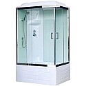 Душевая кабина 100х80х217 см Royal Bath RB8100BP6-WT-CH-L прозрачное