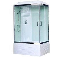 Душевая кабина 100х80х217 см Royal Bath RB8100BP6-WT-CH-L прозрачное