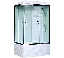 Душевая кабина 100х80х217 см Royal Bath RB8100BP6-WT-CH-R прозрачное