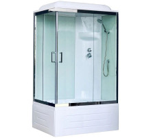 Душевая кабина 100х80х217 см Royal Bath RB8100BP6-WT-CH-R прозрачное