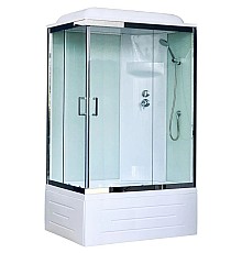 Душевая кабина 100х80х217 см Royal Bath RB8100BP6-WT-CH-R прозрачное