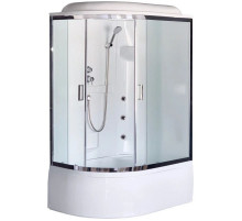 Душевая кабина 120х80х217 см Royal Bath RB8120BK2-M-CH-R матовое