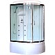 Купить Душевая кабина 120х80х217 см Royal Bath RB8120BK3-WT-CH-L прозрачное в магазине сантехники Santeh-Crystal.ru