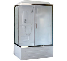Душевая кабина 120х80х217 см Royal Bath RB8120BP1-M-CH-R матовое