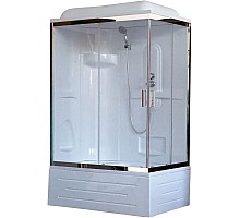 Душевая кабина 120х80х217 см Royal Bath RB8120BP1-T-CH-L прозрачное