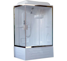 Душевая кабина 120х80х217 см Royal Bath RB8120BP1-T-CH-R прозрачное