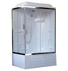 Душевая кабина 120х80х217 см Royal Bath RB8120BP1-T-CH-R прозрачное