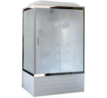 Душевая кабина 120х80х217 см Royal Bath RB8120BP2-M-CH-R матовое