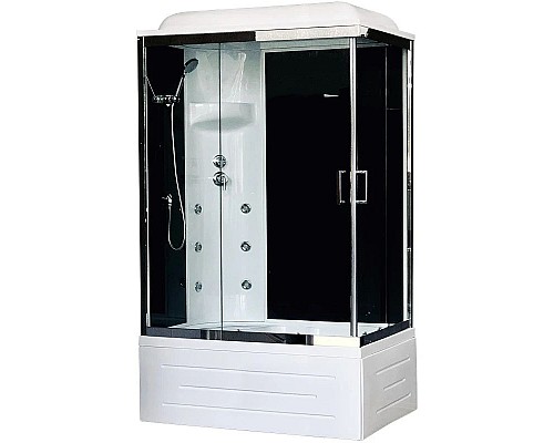 Заказать Душевая кабина 120х80х217 см Royal Bath RB8120BP3-BT-CH-L прозрачное в магазине сантехники Santeh-Crystal.ru