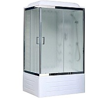 Душевая кабина 120х80х217 см Royal Bath RB8120BP3-WC-CH-R матовое