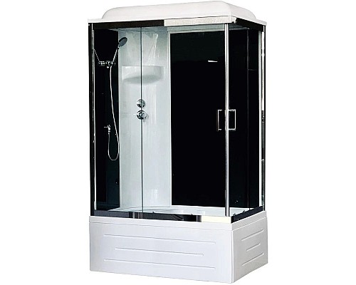 Купить Душевая кабина 120х80х217 см Royal Bath RB8120BP6-BT-CH-L прозрачное в магазине сантехники Santeh-Crystal.ru