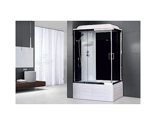 Купить Душевая кабина 120х80х217 см Royal Bath RB8120BP6-BT-CH-L прозрачное в магазине сантехники Santeh-Crystal.ru