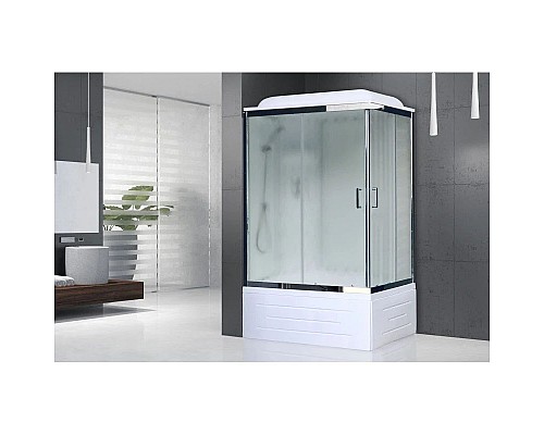 Заказать Душевая кабина 120х80х217 см Royal Bath RB8120BP6-WC-CH-L матовое в магазине сантехники Santeh-Crystal.ru