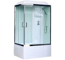 Душевая кабина 120х80х217 см Royal Bath RB8120BP6-WT-CH-R прозрачное