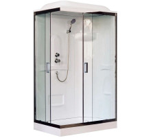 Душевая кабина 120х80х217 см Royal Bath RB8120HP1-T-CH-R прозрачное
