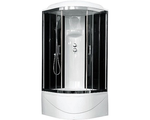 Купить Душевая кабина 90х90х217 см Royal Bath RB90BK6-BT-CH прозрачное в магазине сантехники Santeh-Crystal.ru