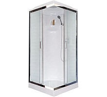 Душевая кабина 90х90х217 см Royal Bath RB90HP1-M-CH матовое